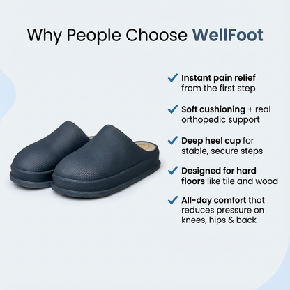 Heel pain relief and arch support Clogs
