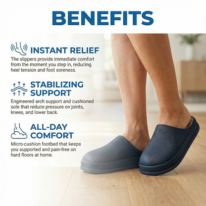 Heel pain relief and arch support Clogs